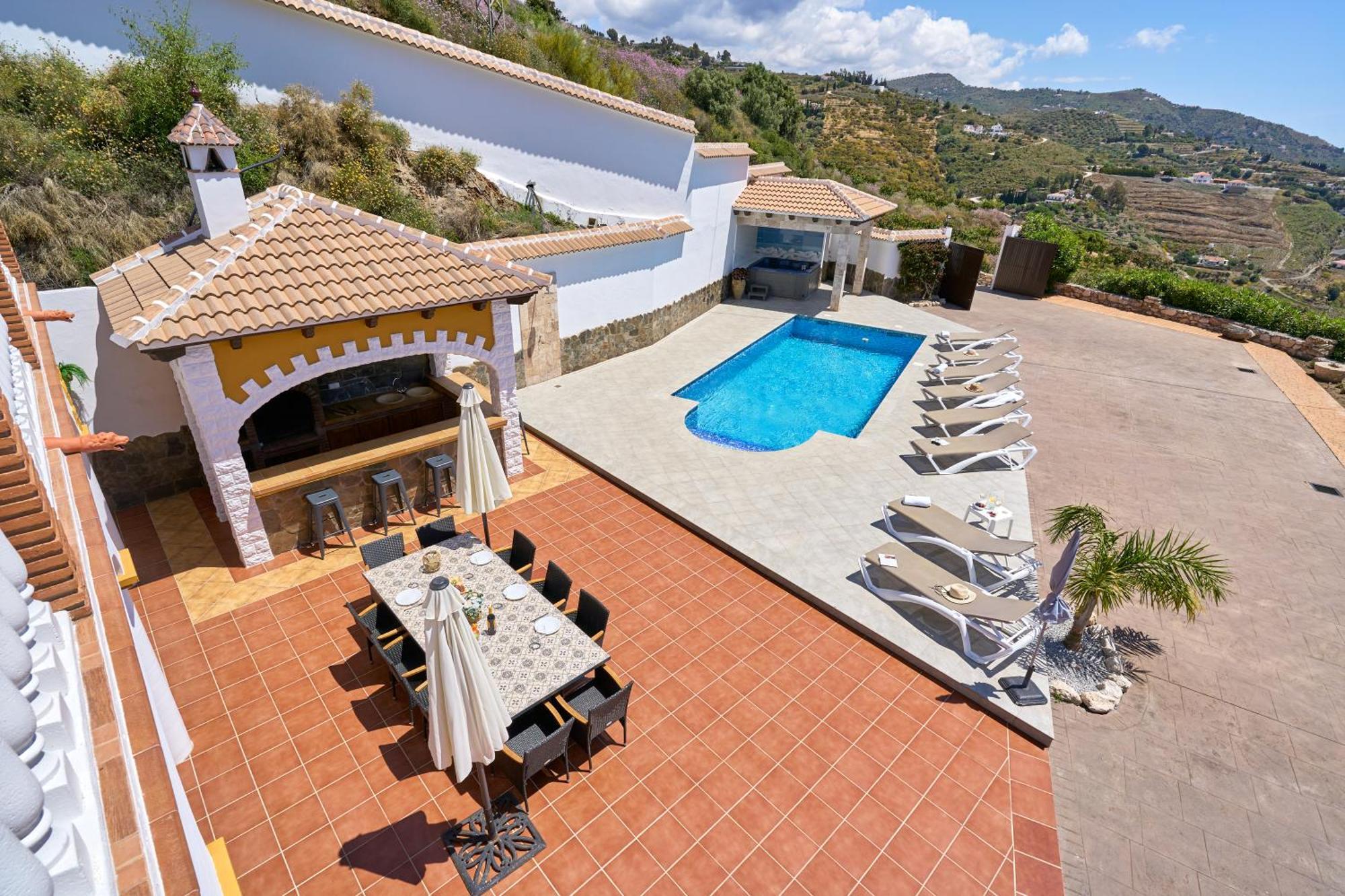 Villa Javier En Sayalonga Exteriér fotografie